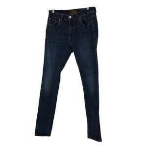Tainted Denim blue skinny slim men’s jeans size 30